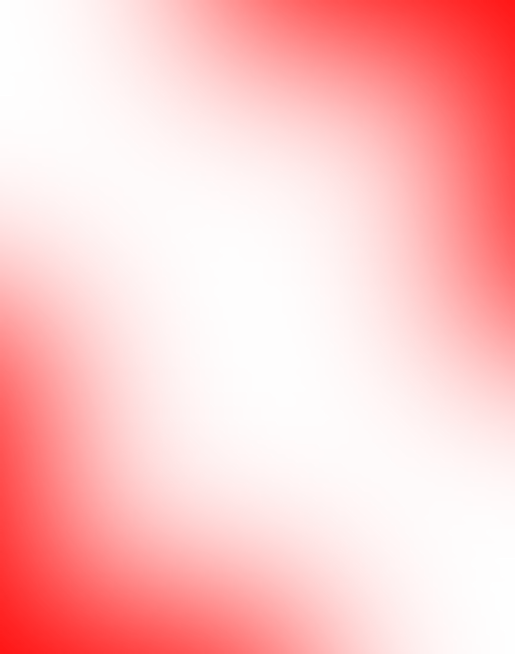 Corner Transparent Gradient Red